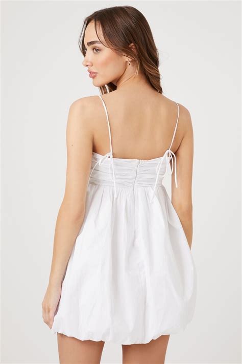 forever 21 pleated bubble hem.